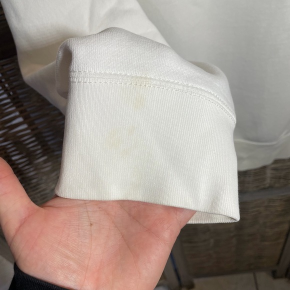 VTG Ralph Lauren Men's White Crewneck Sweater - XXL - Picture 4 of 8